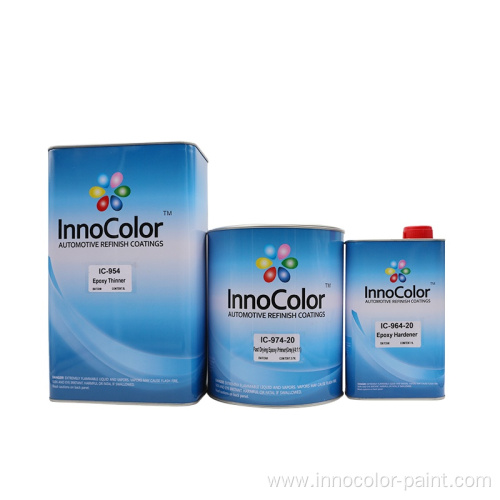 InnoColor auto clear coat covering car paint